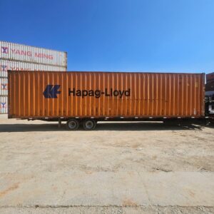 40' HC Orange Hapag-Lloyd WWT Shipping Container