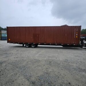 40' HC Red TAL WWT Shipping Container