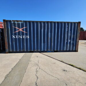 20' Blue XINES WWT Shipping Container