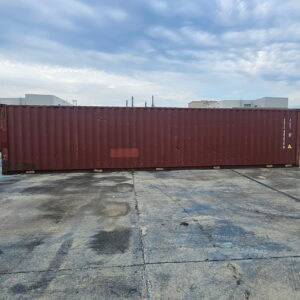 Used 20 ft Shipping Containers for Sale Guide: What to Avoid 40' ST WWT Shipping Container Red SeaCube - DRYU 405030
