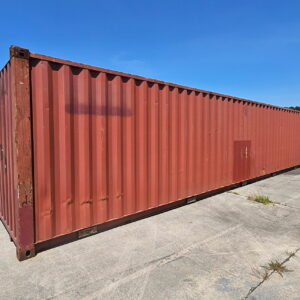 Used 20 ft Shipping Containers for Sale Guide: What to Avoid 40' ST WWT Shipping Container Red - DRYU 419005