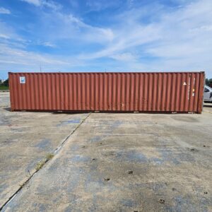 Used 20 ft Shipping Containers for Sale Guide: What to Avoid 40' ST WWT Shipping Container Red Florens - FSCU 494703