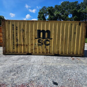 20' ST WWT Shipping Container Yellow MSC - MEDU 269933
