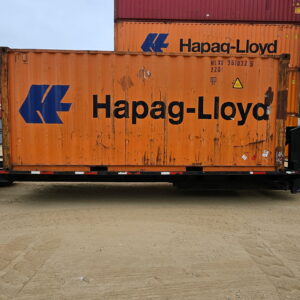 20' ST Orange Hapag Lloyd - HLXU 353032 WWT Shipping Container