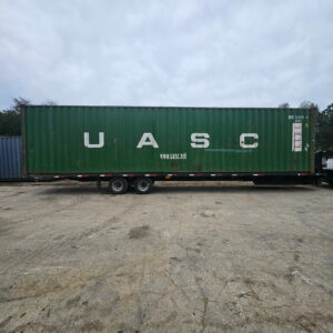 40' HC Green UASC - SVWU 553310 WWT Shipping Container