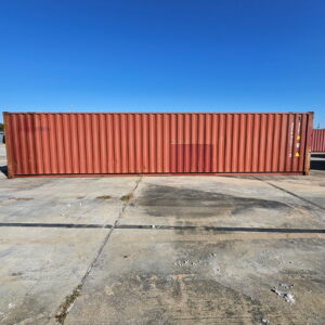 40' ST Red - DRYU 419711 WWT Shipping Container