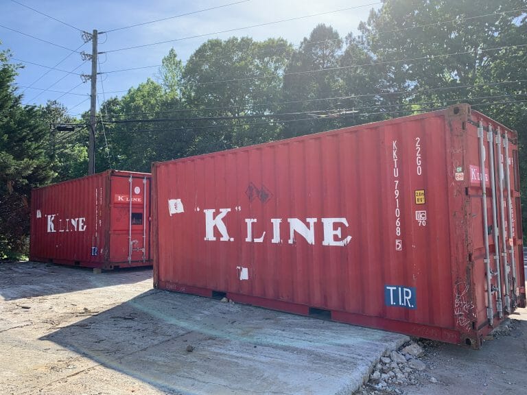 Used 20' X 8'6" Storage Containers