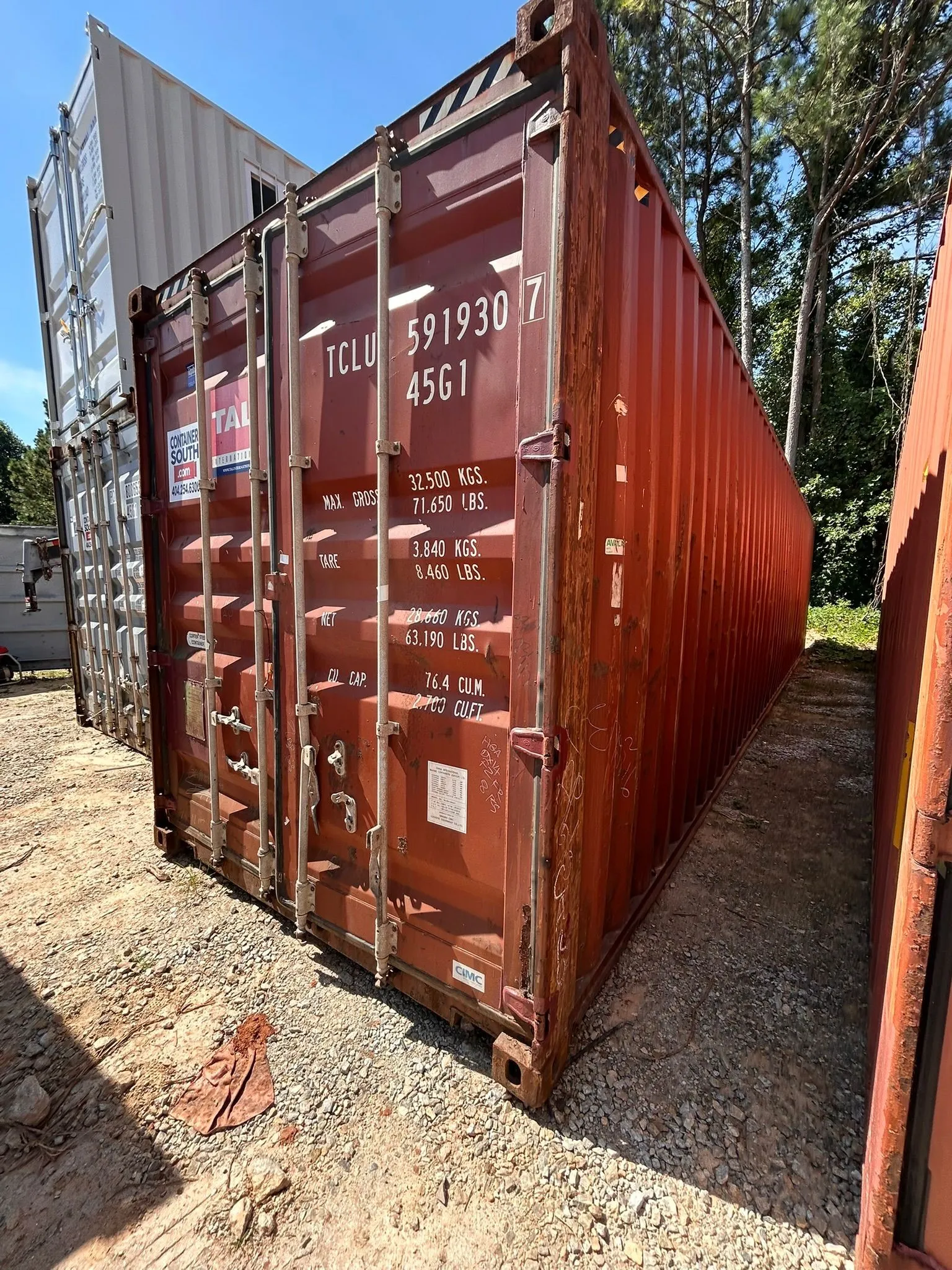20 ft Standard Container, Hamburg - Image 3