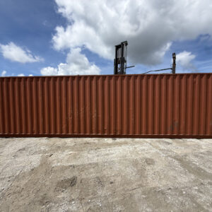 40' HC Red TAL WWT Shipping Container