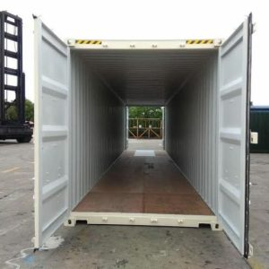 40 ft² Double Door Cargo Box Tunnel Container
