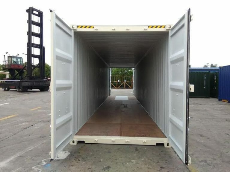 40 ft² Double Door Cargo Box Tunnel Container
