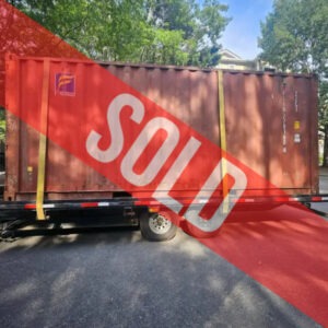 Used 20 ft Shipping Containers for Sale Guide: What to Avoid 20' Red Florens WWT Shipping Container