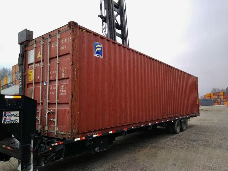 Used (40' X 9'6") High Cube Storage Containers